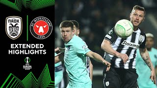 PAOK vs Midtjylland Extended Highlights  UECL  Playoffs Leg 2  CBS Sports Golazo Europe [upl. by Corvese]