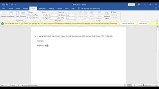 Relative Humidity RH Calculation [upl. by Tuhn997]