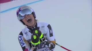 Lindsey Vonn Grabs 77th World Cup Win in Garmisch Downhill  2017 [upl. by Ivanna702]