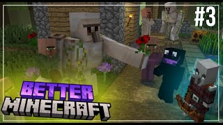 Peleamos contra los Saqueadores  y pasa esto  Better Mininecraft Ep3 [upl. by Woolley]