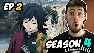 COMIENZA YA 💪 Kimetsu no Yaiba Temporada 4 capitulo 2 sub español  REACCIÓN Demon Slayer [upl. by Josias]