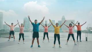 National Steps Challenge™ presents The Greater Singapore Workout [upl. by Dnomde]