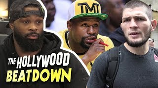 Tyron Woodley Says Khabib vs Floyd Mayweather Is Very Likely To Happen  The Hollywood Beatdown [upl. by Chrissa]