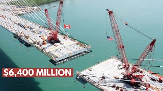 Unveiling the Secrets of The New Bridge Connecting Canada with the US [upl. by Ariaek675]