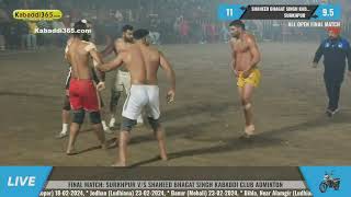 Super Final Match  Surkhpur VS Edmonton  BhungaHoshiarpur Kabaddi Cup 21 Dec 2023 [upl. by Ute]