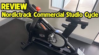 Nordictrack Commercial S22i Studio CycleFeaturesDemo and My Review [upl. by Krute342]