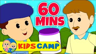 Johny Johny Yes Papa  More Nursery Rhymes And Kids Songs by KidsCamp [upl. by Trumaine]