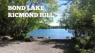 Bond Lake On The Oak Ridges Morraine Trail In Richmond Hill Ontario [upl. by Ryon439]