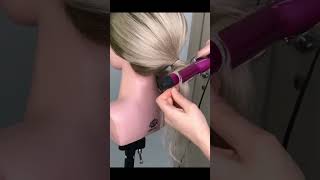 Low ponytail hairstyle tutorial Bridal hairstyle [upl. by Inafit975]