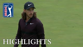 Tommy Fleetwood’s Highlights  Round 3  BMW 2018 [upl. by Enaed]