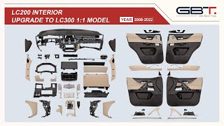 GBT LC200 To LC300 Interior Upgrade Kit Installation Instructions [upl. by Naegem]