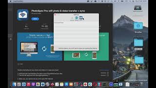 PhotoSync Pro wifi photo amp video transfer  sync Mac App Store Basic Overview [upl. by Acirehs]