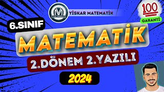 6Sınıf 2Dönem 2Yazılıya Hazırlık 📝 2024 [upl. by Sille]