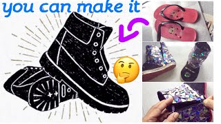 DIY Shoe Making Tutorial At HomeBootShoe excellent for kids [upl. by Ttelrats]