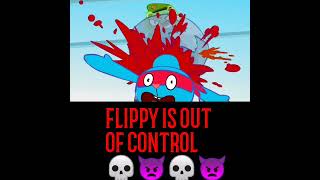 FLIPPY IS OUT OF CONTROL ☠️ happytreefriends2022 shorts htf2022 flippy flippyxflaky [upl. by Yorgos]