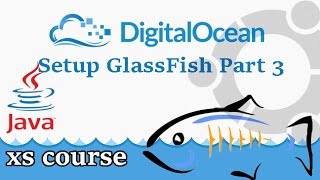 Setup Glassfish on Cloud Server Digital Ocean Part 3 [upl. by Halilad748]