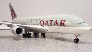 Qatar Airways A380 A7APA model scale 1200 [upl. by Flam59]