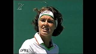 1997 Stanford Final Hingis vs Martinez [upl. by Lebisor]