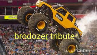 Brodozer monster jam tribute video [upl. by Yentihw587]