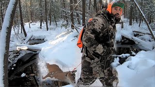 CVA Muzzle Loader DEER Hunting  THE DEEP FREEZE [upl. by Aileek707]