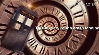 TARDIS very rough crash landing SFX [upl. by Eytteb]