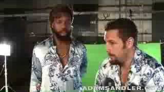 The Making of Zohan with Adam Sandler [upl. by Eenhat]