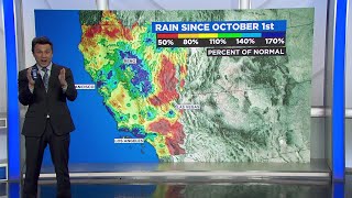 Weather Extra Rain Amounts This Water Year [upl. by Yornek]