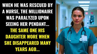 THE MILLIONAIRE WAS PARALYZED WHEN HE SAW THE NURSES PENDANT IDENTICAL TO HIS MISSING DAUGHTERS [upl. by Clauddetta398]