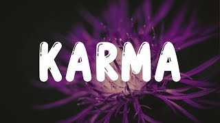 The Kolors  KARMA Lyric Video [upl. by Ikram289]