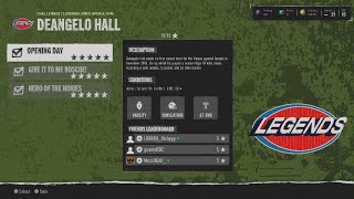 NCAA 25 Ultimate Team NMS Legends OUAT Deangelo Hall SOLO Challenges [upl. by Lynett]