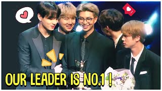 RM Is Respected And Praised By BTS For His Leadership [upl. by Anailuig]