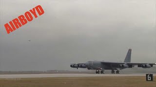 B52 Morning MITO Minimum Interval Take Off [upl. by Eenhat]