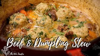 Beef stew amp Crispy Dumplings [upl. by Sebastiano]