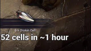 Quick Orokin Cell Farm for Guaranteed Cells  Warframe Guide [upl. by Ellenet872]