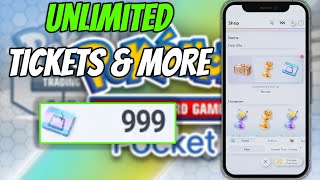 Pokemon TCG Pocket HackMod 🔥 How to Get Unlimited Tickets Packs amp MORE iOS Android [upl. by Marlee]