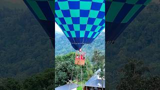 Hot Air balloon in Kerala ❤️🔥😱 [upl. by Adin890]