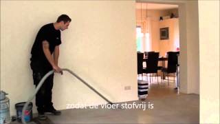 leggen van mflor pvc vloer [upl. by Ivie]