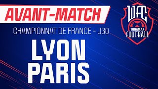 ⚽ Lyon  Paris  lavantmatch du WFC  Football [upl. by Schmitt]