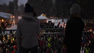 Fakkelmarkering på Tårnåsen skole mot mobbing for inkludering [upl. by Asuncion]