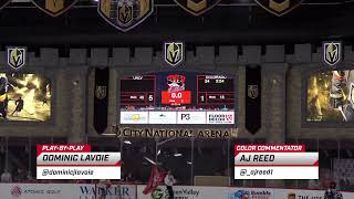 UNLV Rebels 5 vs U Colorado Boulder 23  D1 Hockey  730pm PST  11012024 [upl. by Nevad]