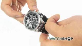 Citizen Mens Avion Chronograph EcoDrive Watch CA421024E [upl. by Terzas457]