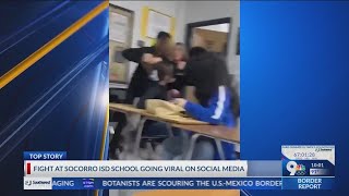 Socorro ISD middle school fight goes viral [upl. by Dominick]