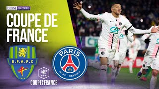 SC Feignies vs PSG  COUPE DE FRANCE HIGHLIGHTS  12192021  beIN SPORTS USA [upl. by William]