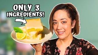 Making Low Carb 3Ingredient Lemon Brownies [upl. by Yroc]