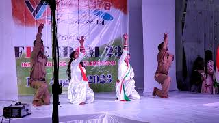 Sandeshe Aate Hain Group Dance  Venture Skill India  15th August  Independence Day 2023 [upl. by Nalim]