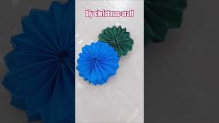 Diy rosettesdiychristmas diystarpapercrafteasycraftpapershortsnewyeargiftingeasycraft [upl. by Sivat]