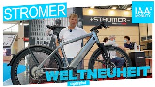 IAA Stromer SPedelecs mit einer Weltneuheit [upl. by Aynotan]