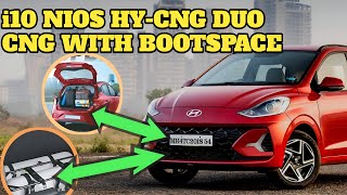 Hyundai Grand i10 Nios HyCNG Duo launched Price Dualcylinder amp MoreNios CNG With Twin Cylinder [upl. by Vitia]