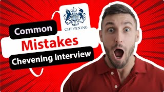 Chevening Mock Interview  Common Mistakes in Interview [upl. by Kennan]