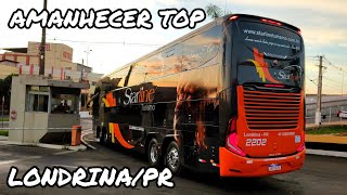 BELAS NAVES NO AMANHECER DA RODOVIÁRIA DE LONDRINAPR  MOVIMENTAÇÃO DE ÔNIBUS DAS 530 ÀS 555 [upl. by Nnylyar816]